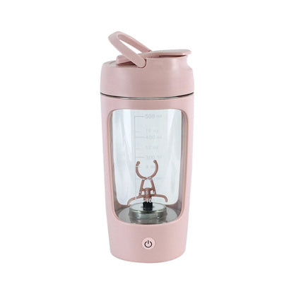 500ML Electric Protein Powder Mixing Cup Automatic Shaker Bottle Mixer Shake Bottle Milk Coffee Blender Kettle Fro Gym Outdoor