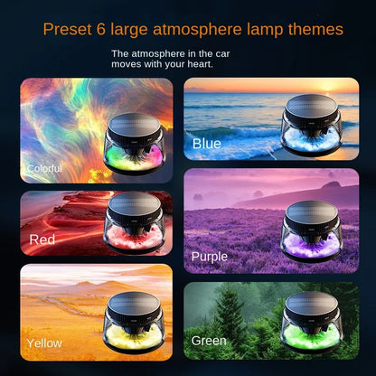 Premium Cloud Car Solar Aromatherapy Diffuser - Luxury Long-Lasting Fragrance for Men