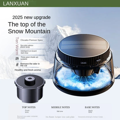 Premium Cloud Car Solar Aromatherapy Diffuser - Luxury Long-Lasting Fragrance for Men
